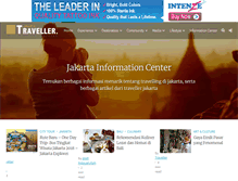 Tablet Screenshot of jakartatraveller.com